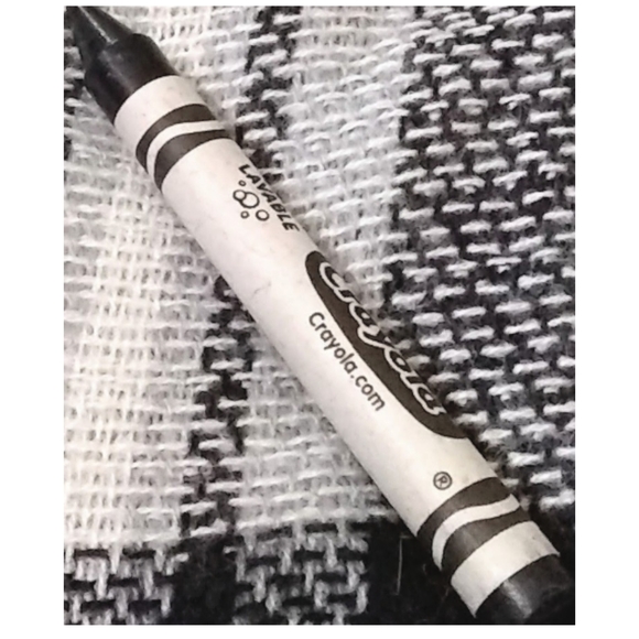 ModCloth Black White Plaid Knit Crochet Fringe Shawl Scarf Wrap Blanket Throw - Picture 2 of 10